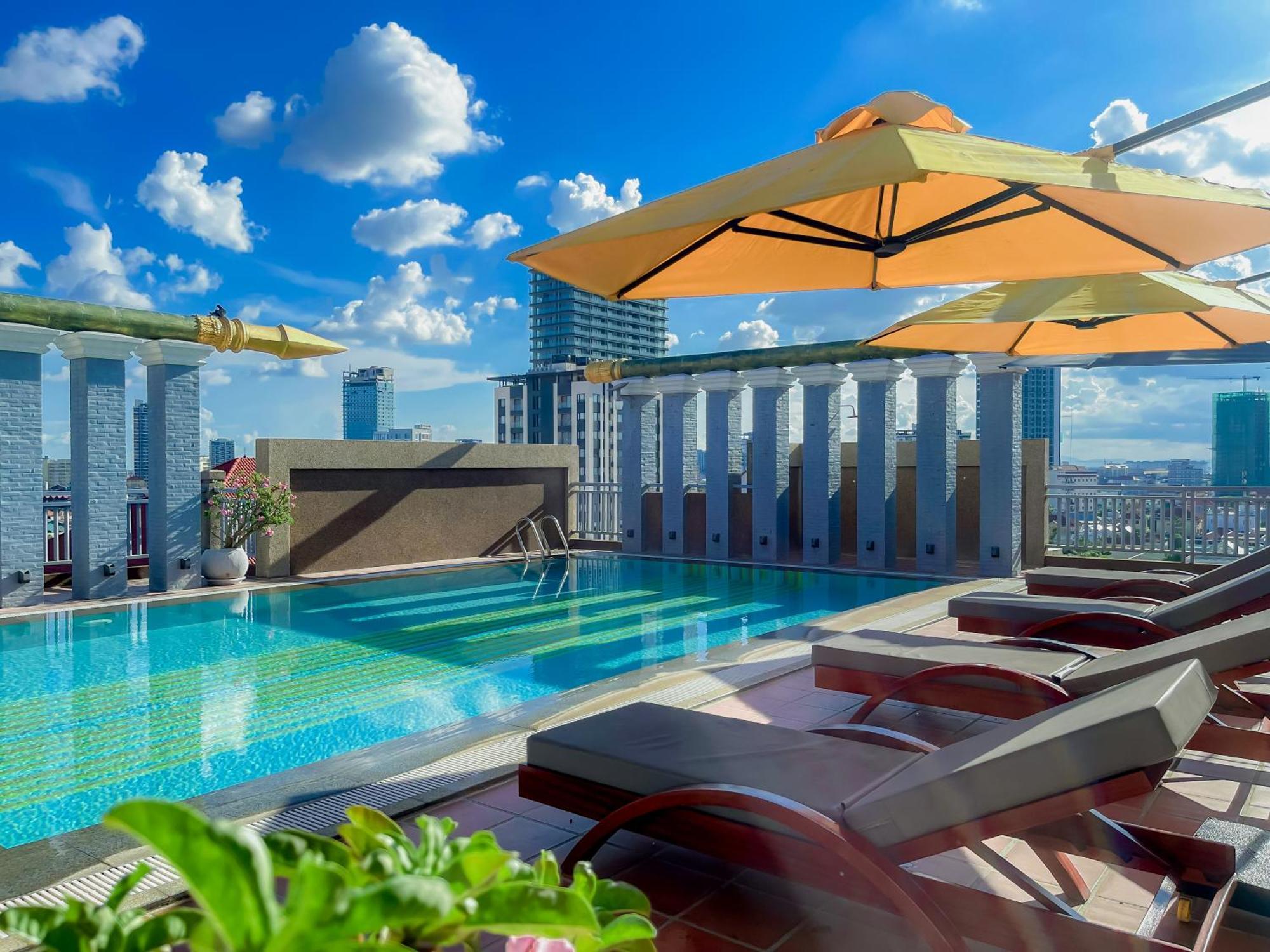Jaya Suites Hotel プノンペン エクステリア 写真